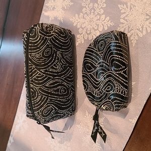 NWOT Vera Bradley zip cosmetic cases